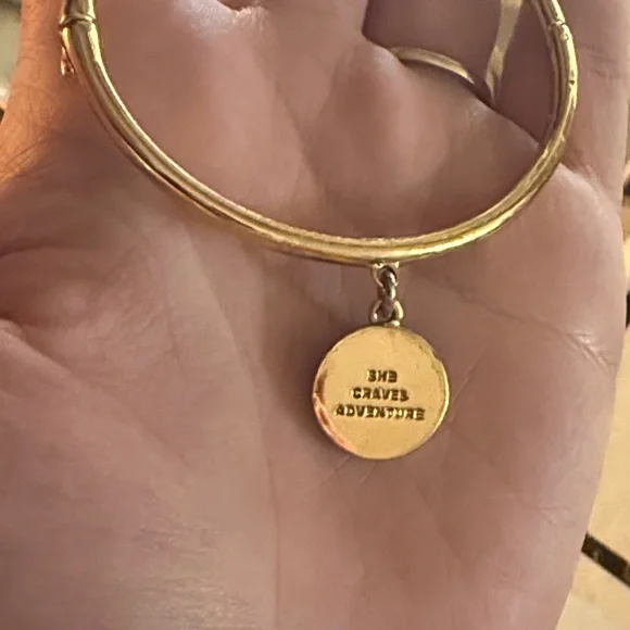 Kate Spade Gold Bangle Sagittarius Zodiac - Picture 3 of 4